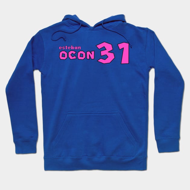 Esteban Ocon '23 Hoodie by SteamboatJoe